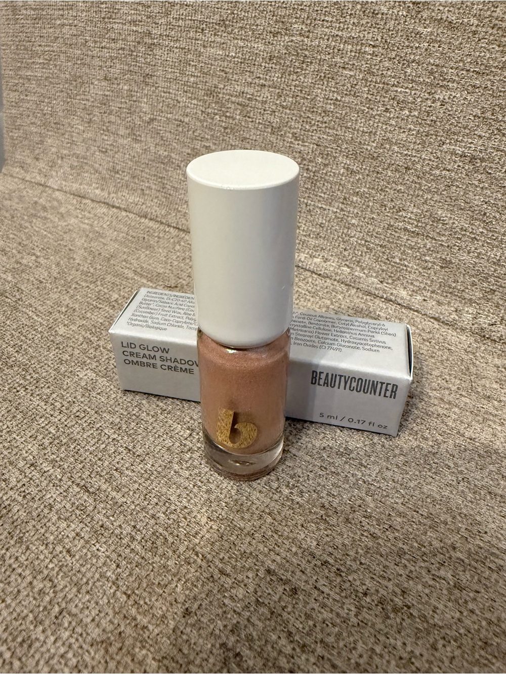 Beautycounter Lid Glow Cream Shadow in Color Luster